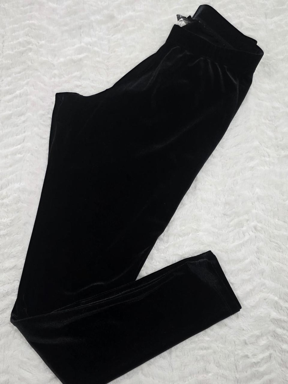 torrid Black Velvet Pull-On Leggings